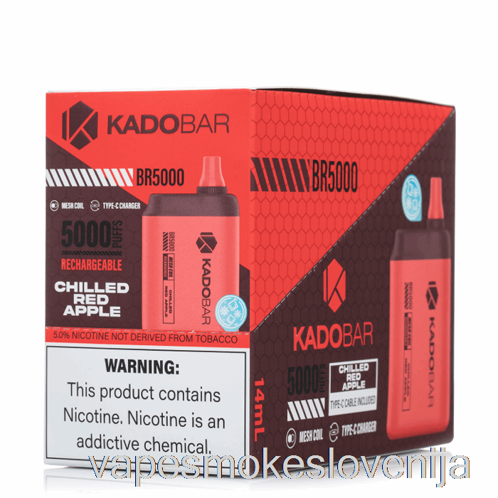 Vape Petrol [5-pack] Kado Bar Br5000 Za Enkratno Uporabo